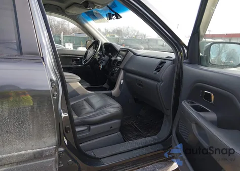 2006 Honda Pilot Ex-L из США, поврежденный, VIN 2HKYF18586H545172